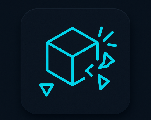 Explosion des blocs anonymes en géométrie simple