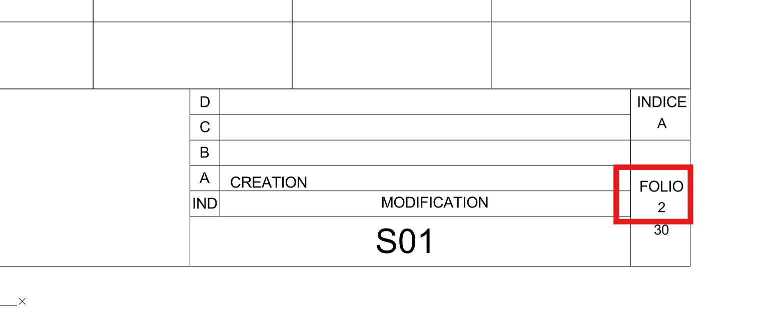 Attribution automatique des numéros de folio