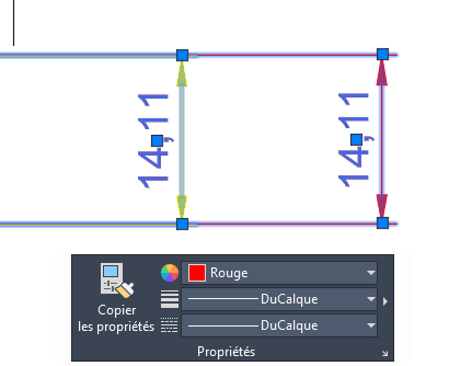 Forçage des couleurs des blocs et des cotations en ByBlock